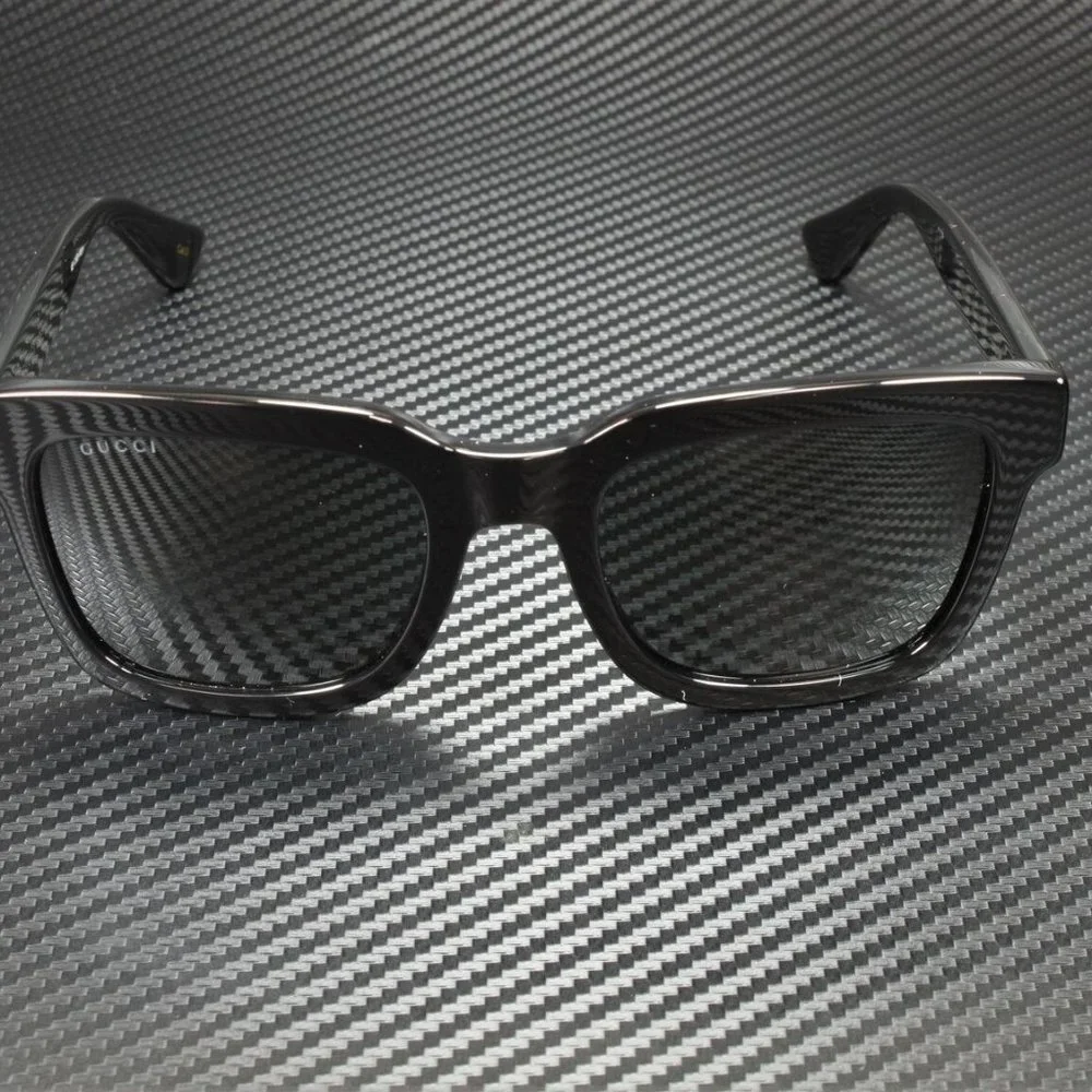 Gucci Men's Black Smoked Fashion Sunglasses